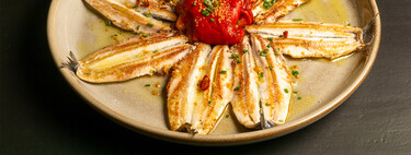 Esta manera de hacer anchoas o boquerones, como en este restaurante vasco, es la más limpia y fácil para comerlos sin complicarte en casa 