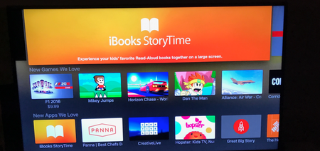 iBooks StoryTime, la app que Apple ha lanzado por sorpresa para tvOS para que los niños aprendan a leer