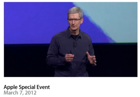 El vídeo de la keynote de Apple ya está disponible