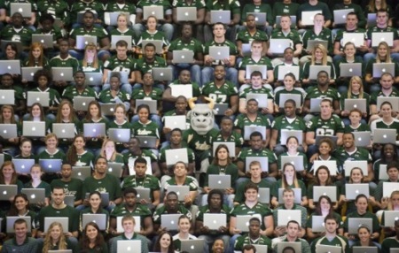 Imagen de la semana: da gusto ir a la universidad de South Florida