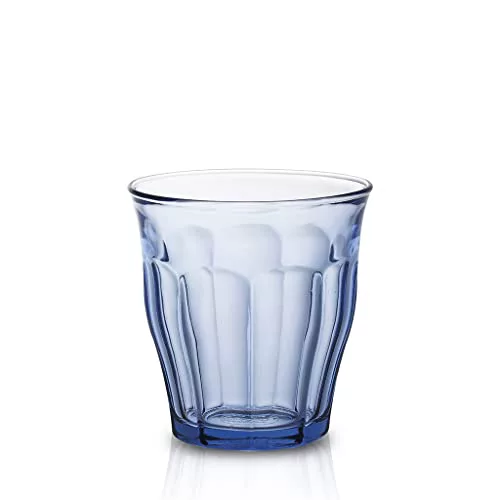 Duralex 1027BB06/6 Vasos Picardie Azul 25 cl, Pack de 6, Cristal