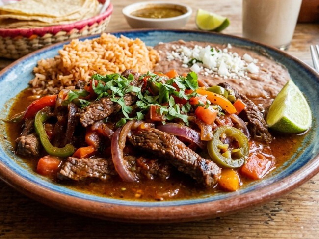 Cómo hacer bistec ranchero una receta fácil, casera y llena de sabor