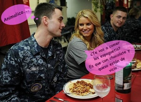 La cigüeña visitará a Jessica Simpson... y a este paso vendrá con úlcera