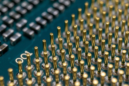 Computer close-up