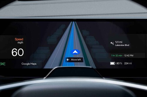 Google Maps Guiado Carril Tiempo Real