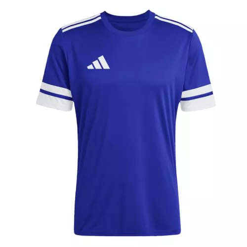 adidas Hombre Squadra25 Jersey Short Sleeve Shirt, Royal Blue/White, L