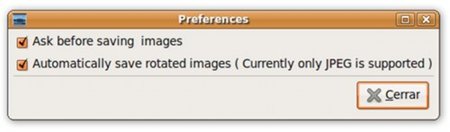 GPicView - Preferencias