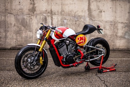 Una geisha con alma y cuerpo de café racer, así es la refinada XTR Pepo Spitfire
