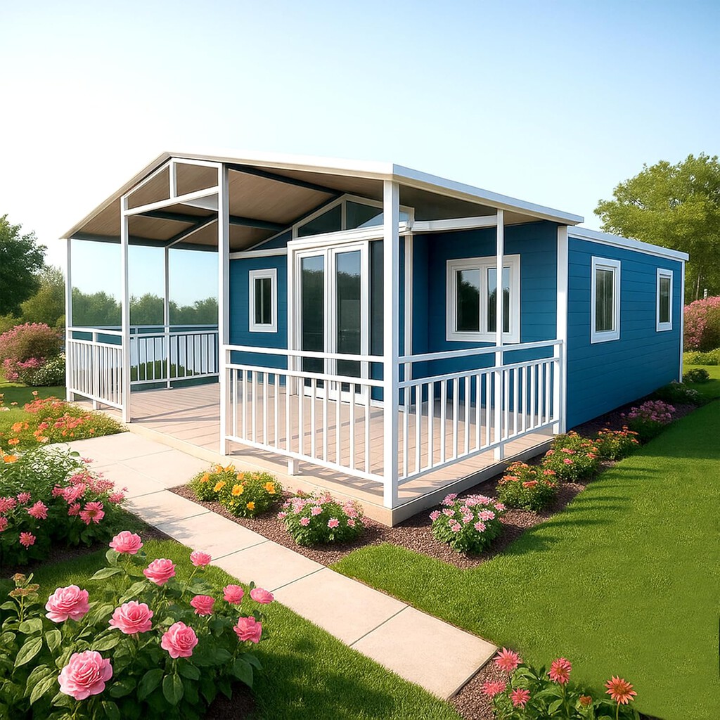 Una casa prefabricada con cocina, baño completo e instalación eléctrica: por 19.000 euros y lista para entrar a vivir