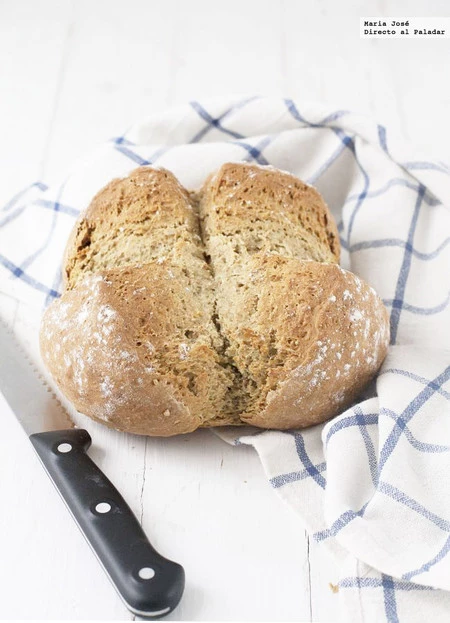 Cómo hacer pan de soda, receta con Thermomix