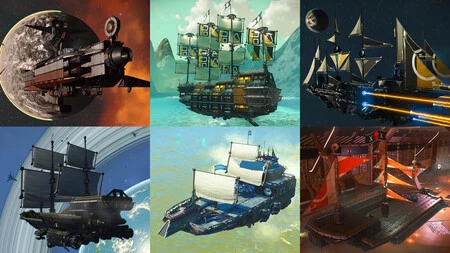 No Mans Sky Barcos