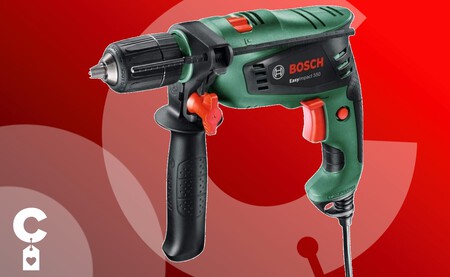 El taladro perfecto para tu casa es de Bosch y está rebajado en El Corte Inglés: tiene función atonilladora y percutora por 43,50 euros