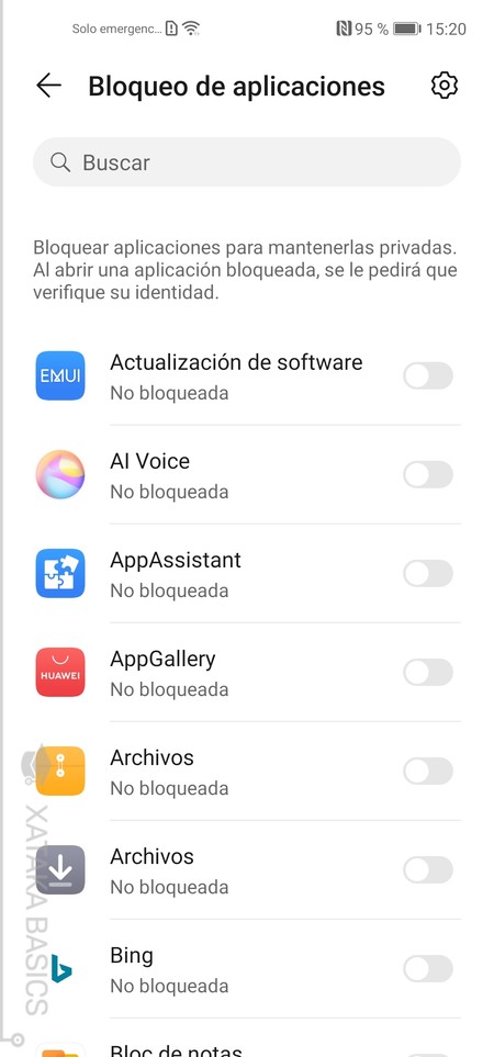 Bloquear Apps