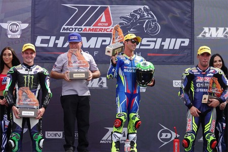 Podio Utah Motoamerica 2018