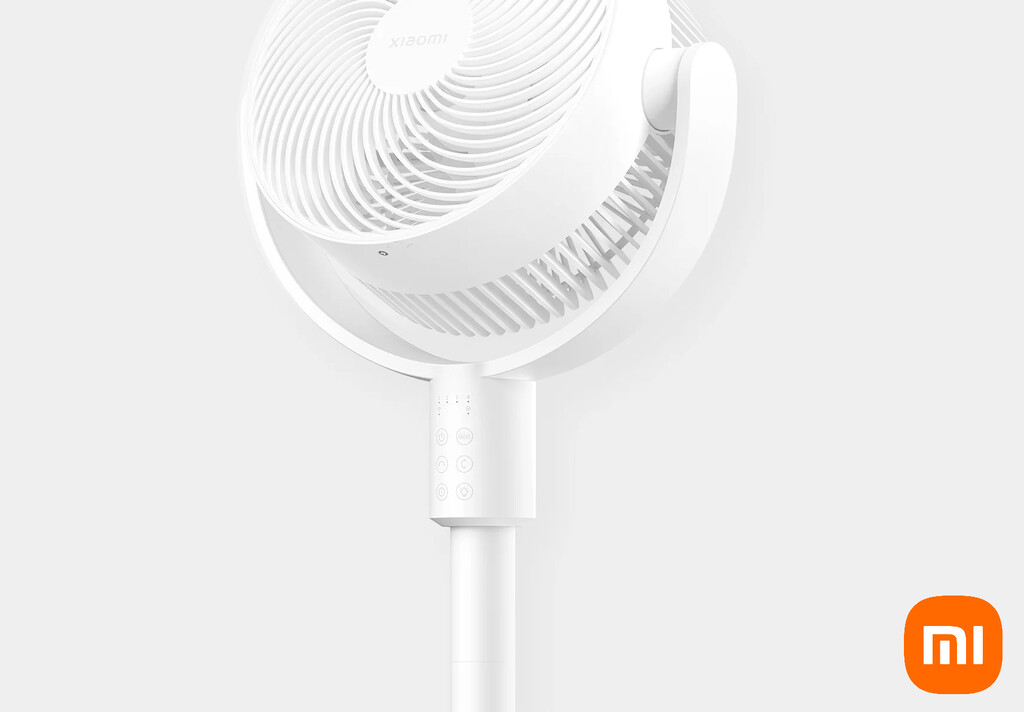 Nuevo ventilador de columna de Xiaomi: potente, fresquito y con un consumo tan irrisoriamente bajo que hasta funciona con tu móvil