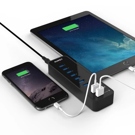 Hub USB Aukey de 7 + 2 puertos por sólo 19,99 euros y envío gratis con este cupón