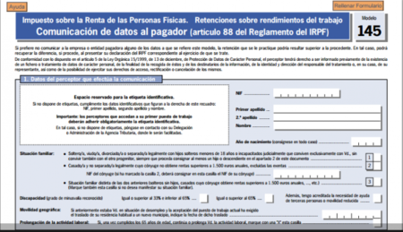 Ya está disponible la herramienta para el cálculo de las retenciones del IRPF