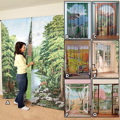 Cortinas para irse de viaje desde casa
