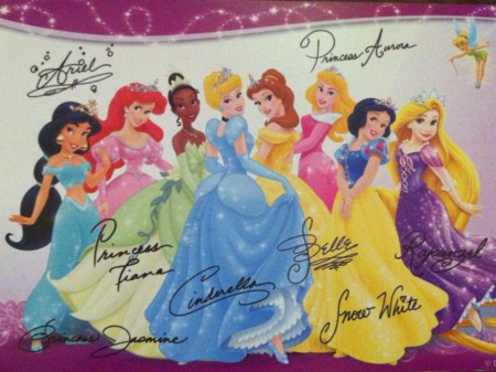 Firma Princesas Disney
