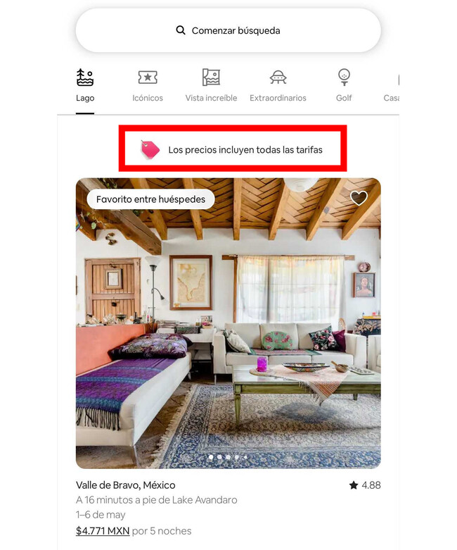 Airbnb Captura