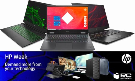 Estos 10 portátiles gaming tienen hasta un 21% de descuento en la HP Week en PcComponentes