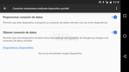 Conexión instántanea: lo nuevo de Google para compartir tu conexión de datos con tus otros dispositivos