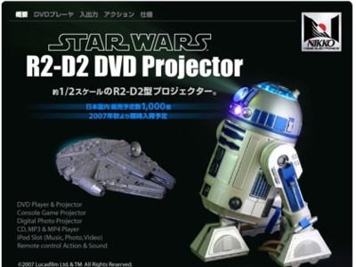 Proyector de R2-D2