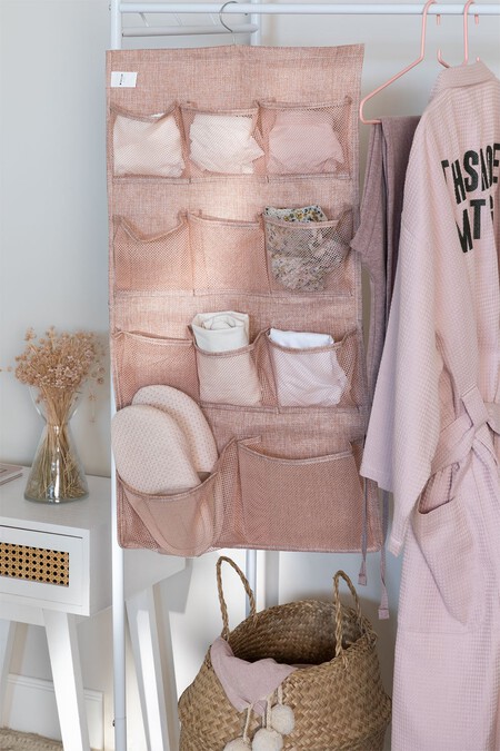 Organizador Colgante Con Percha Metalica Klere