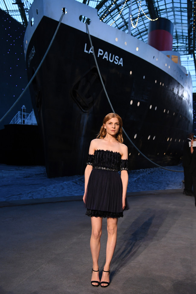 Clemence Poesy Chanel 2018 19 Cruise Collection