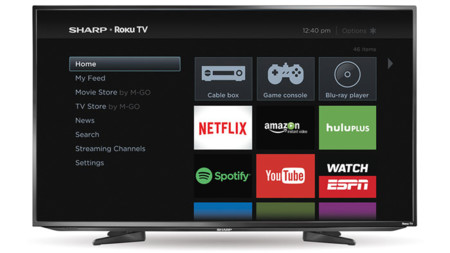 Sharp se une a la fiesta, integrará los servicios de Roku