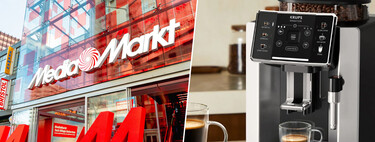 MediaMarkt está liquidando hoy la cafetera con molinillo integrado para un café de barista en casa