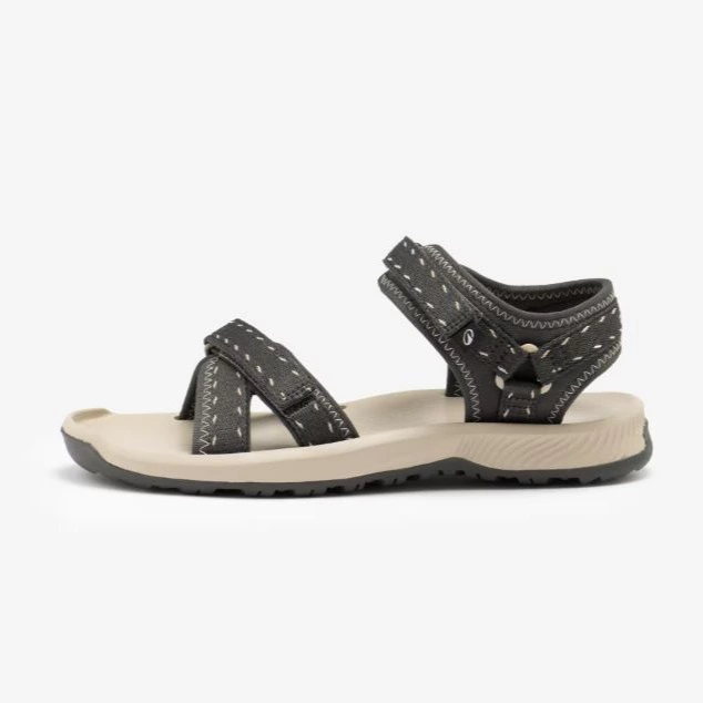 Sandalias de montaña y trekking Mujer NH500 gris
