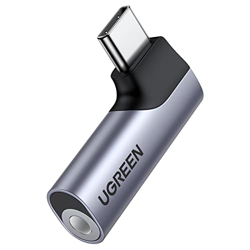 UGREEN Adaptador USB C a Jack 3.5mm DAC Chip, Adaptador Auriculares Tipo C