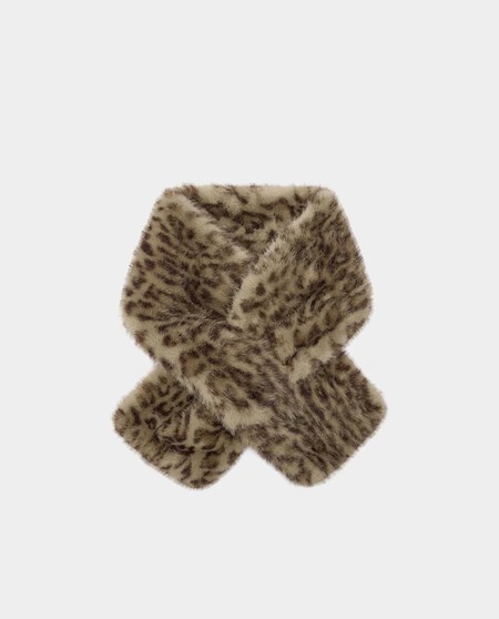 Cuello Bufanda Pelo Solapas Rebajas Elegante Accesorio