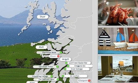 La ruta del marisco en Escocia