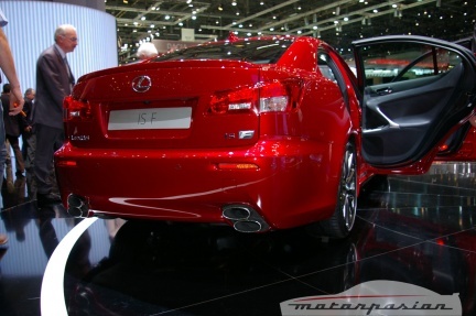 Lexus IS-F en el salón de Ginebra
