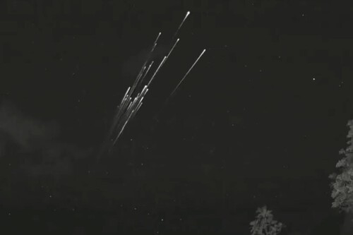Reentrada de satélites Starlink