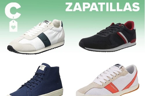 Chollos en tallas sueltas de zapatillas Tommy Hilfiger, Lacoste o Levi's por menos de 40 euros en Amazon