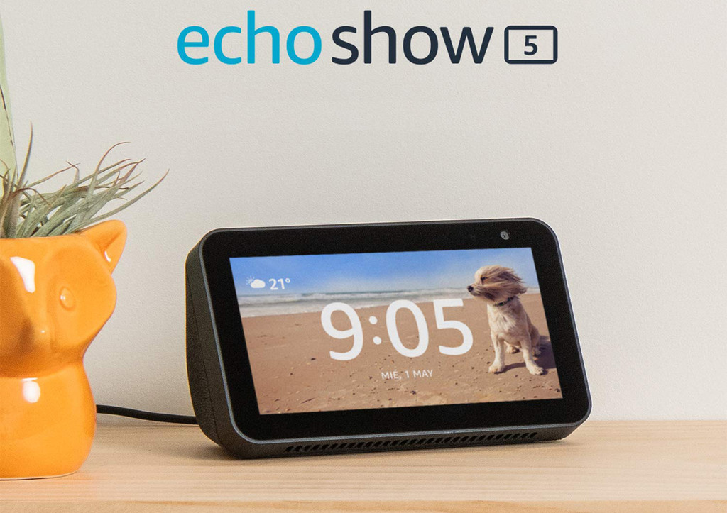 Amazon presenta el Echo Show 5: una versión compacta de su altavoz con pantalla para conquistar las mesitas de noche