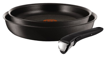 Set de dos sartenes Tefal Ingenio Expertise de 22 y 26 centímetros de diámetro por 37,99 euros con envío gratis en Amazon