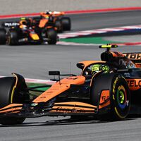Lando Norris sorprende a Max Verstappen en Barcelona y los Aston Martin ya son más lentos hasta que los Alpine