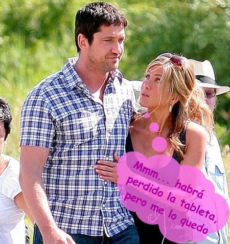 Jennifer Aniston acosa a Gerard Butler