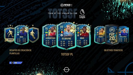 Guía FIFA 20: TOTSSF. Todas las cartas de la Premier League del Equipo de la Temporada y los nuevos objetivos temáticos