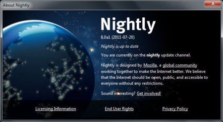 Firefox 8 tendrá versión de 64 bits, primeras impresiones con la versión Nightly