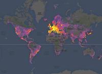 Sightmaps: El mapa de los lugares mas o menos fotografiados del mundo