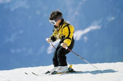Unos días en la nieve con los niños
