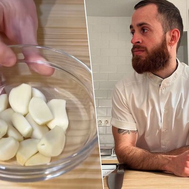 Alfredo Vozmediano, chef: “Este truco para no tener que volver a picar ajo lo aprendí en un restaurante” 