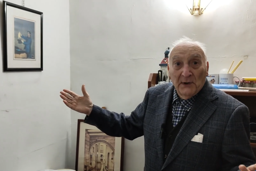 Joan Vaello y su sencilla rutina al empezar el día a los 100 años: "Siempre antes de comer algo me tomo un vaso de agua"