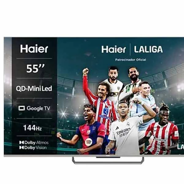 TV QD MiniLED 139 cm (55") Haier H55M90EUX 4K UHD, Smart Google TV, Dolby Vision