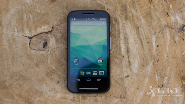 Motorola Moto E frontal